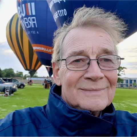 Giles Hall Balloon Pilot